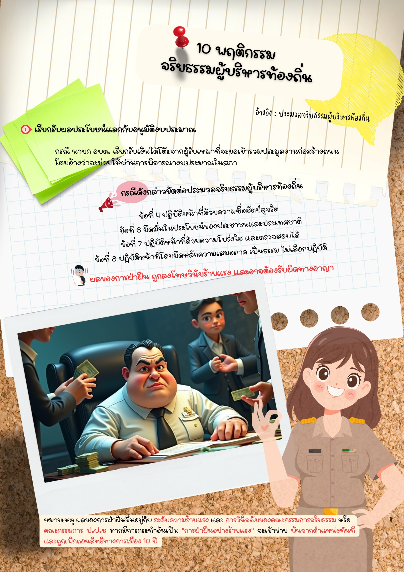 การเผยแพร่ประชาสัมพันธ์ความรู้ด้านกฎหมายให้บุคลากรของเทศบาลน ... Image 1