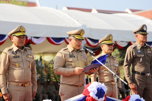 เทศบาลนครสุราษฎร์ธานี ร่วมพิธีเนื่องในวันคล้ายวันสถาปนากองอา ... Image 1