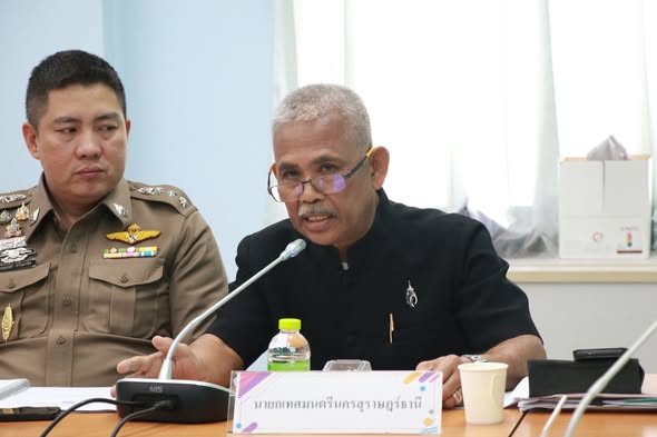 การประชุมหัวหน้าส่วนราชการประจำอำเภอเมืองสุราษฎร์ธานี ประจำเ ... รูปภาพ 1