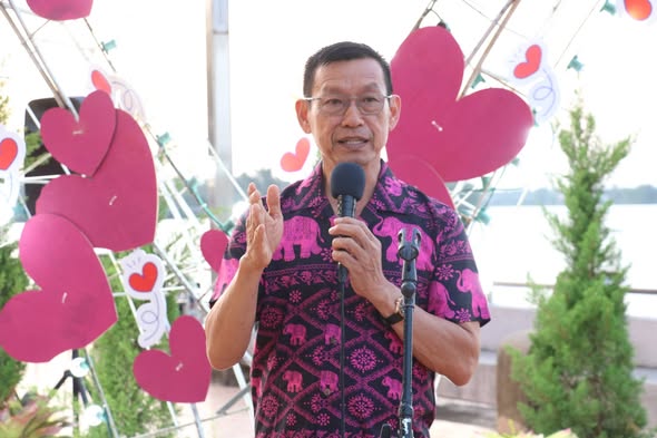 ตลาดนัด ตลาดน้ำ บ้านดอน จัดกิจกรรมเนื่องในเทศกาลแห่งความรัก รูปภาพ 1