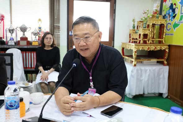 ประชุมคณะกรรมการสถานศึกษาขั้นพื้นฐานของโรงเรียนเทศบาล ๕ ครั้ ... Image 1