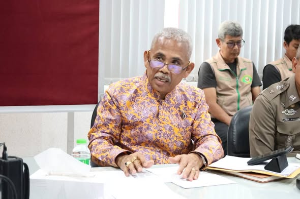 เทศบาลร่วมลงพื้นที่ซักซ้อมแผนเผชิญเหตุและซ้อมเส้นทาง Emergen ... Image 1