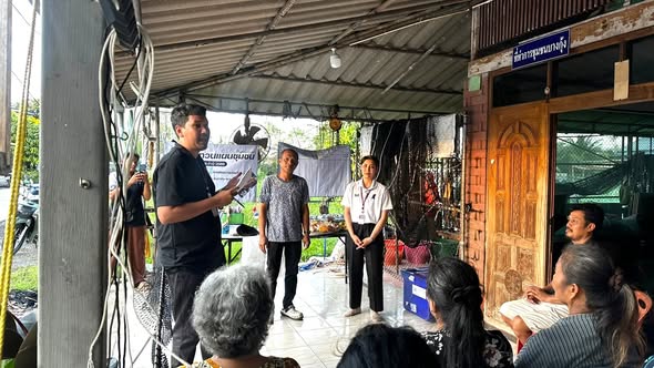 เทศบาลนครสุราษฎร์ธานี โดยฝ่ายพัฒนาชุมชน กองสวัสดิการสังคม จั ... Image 1