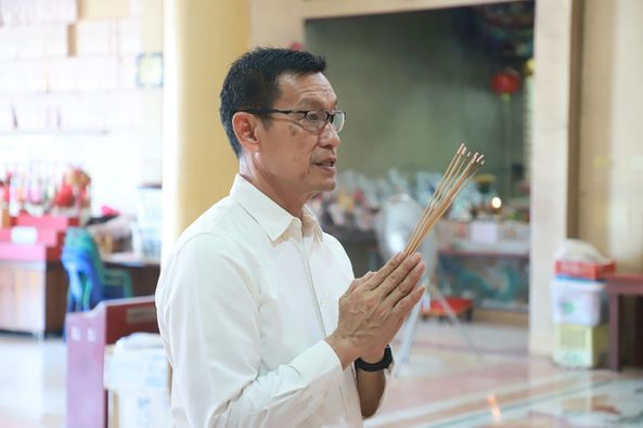 ประเพณีทิ้งกระจาด มูลนิธิกุศลศรัทธาสุราษฎร์ธานี ประจำปี 2567 Image 1