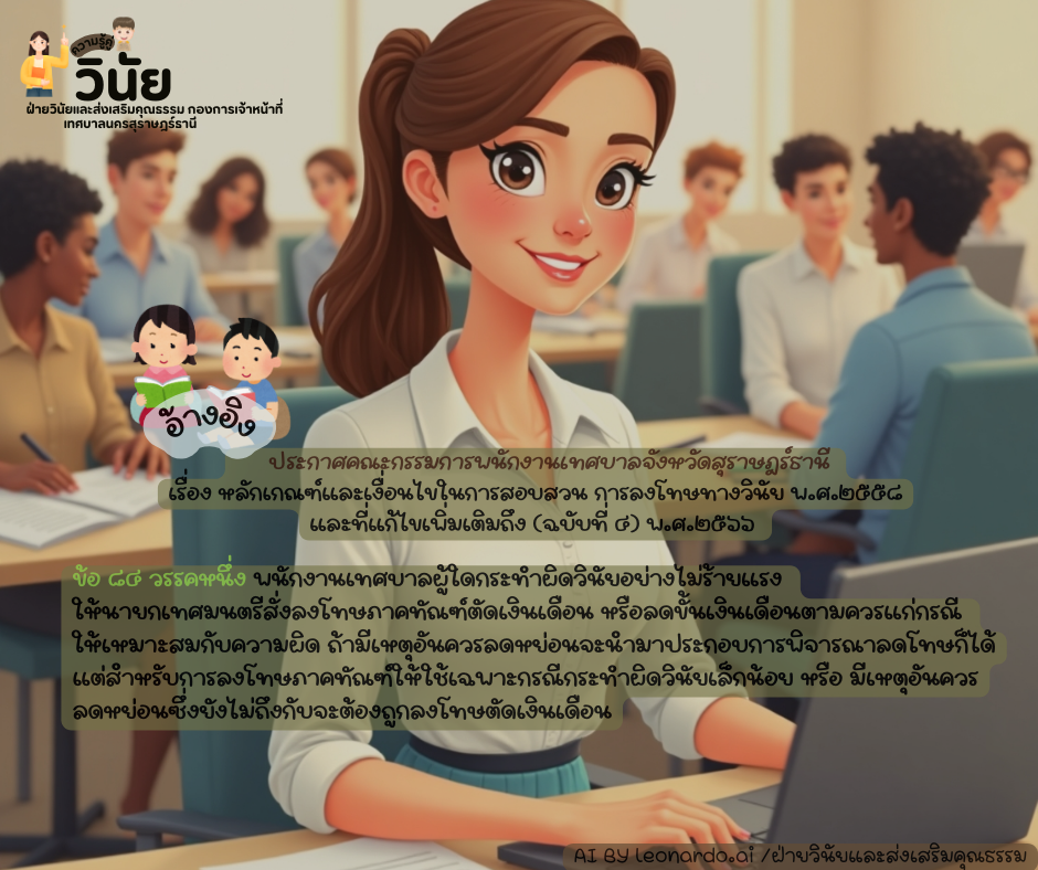 ความรู้คู่วินัย กรณีศึกษา " ข้าราชการท้องถิ่น/พนักงานเทศบาล  ... Image 13