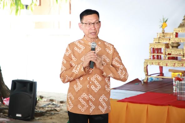 นายกเทศมนตรี ลงพื้นที่ร่วมงานแสดงมุทิตาจิตในชุมชน Image 1
