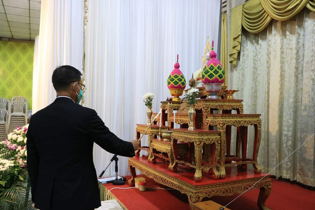 ร่วมพิธีบำเพ็ญกุศลศพ คุณพ่อฉลาด สมบุญ อายุ ๗๓ ปี Image 1