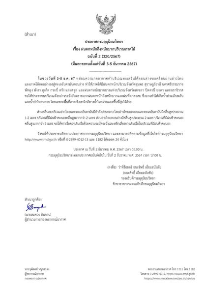 ภาคใต้ยังมีฝนต่อเนื่อง Image 1