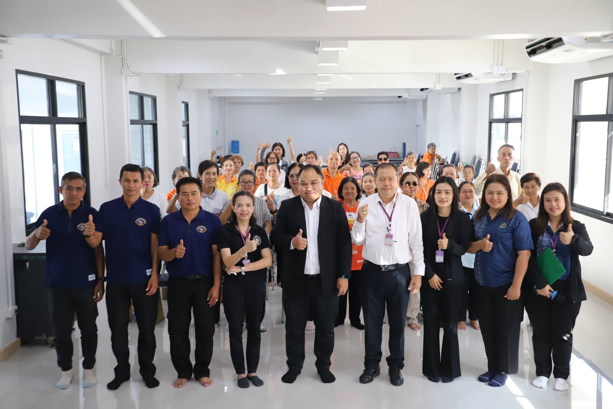 กิจกรรมการฝึกซ้อมแผนเผชิญเหตุฉุกเฉินและอพยพหนีไฟ รูปภาพ 1