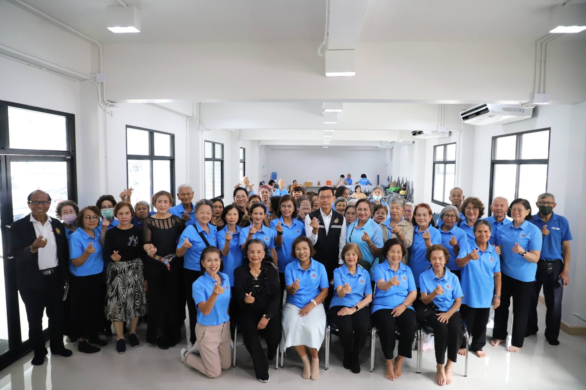 โครงการปรับเปลี่ยนพฤติกรรมสุขภาพผู้สูงอายุของชมรมเทศบาลนครสุ ... รูปภาพ 1