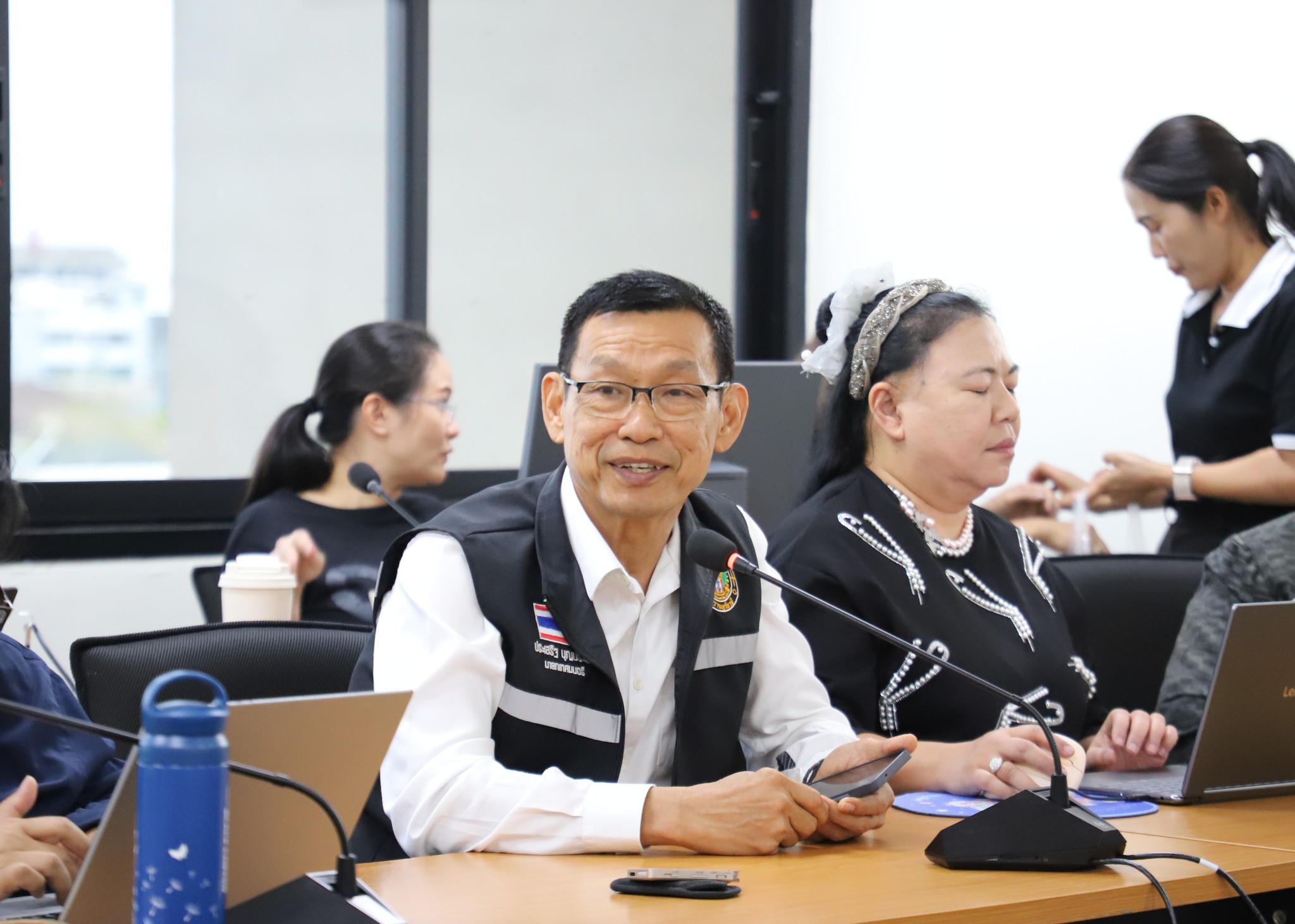 การประชุมโครงการวิจัยพัฒนาระบบและนวัตกรรมเพื่อการดูแลผู้มีภา ... Image 1