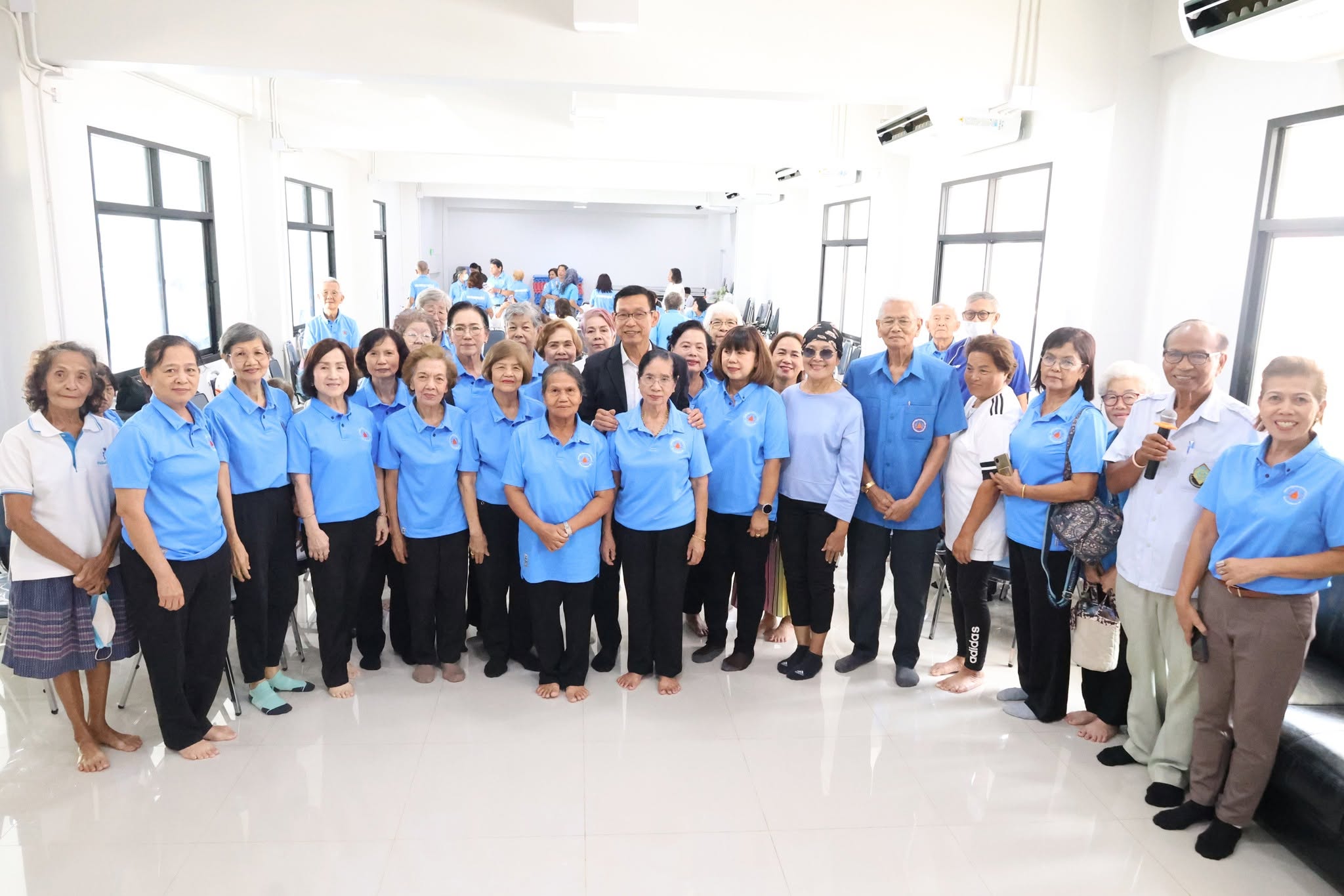 โครงการปรับเปลี่ยนพฤติกรรมสุขภาพ ชมรมศูนย์บริการผู้สูงอายุ เ ... รูปภาพ 1
