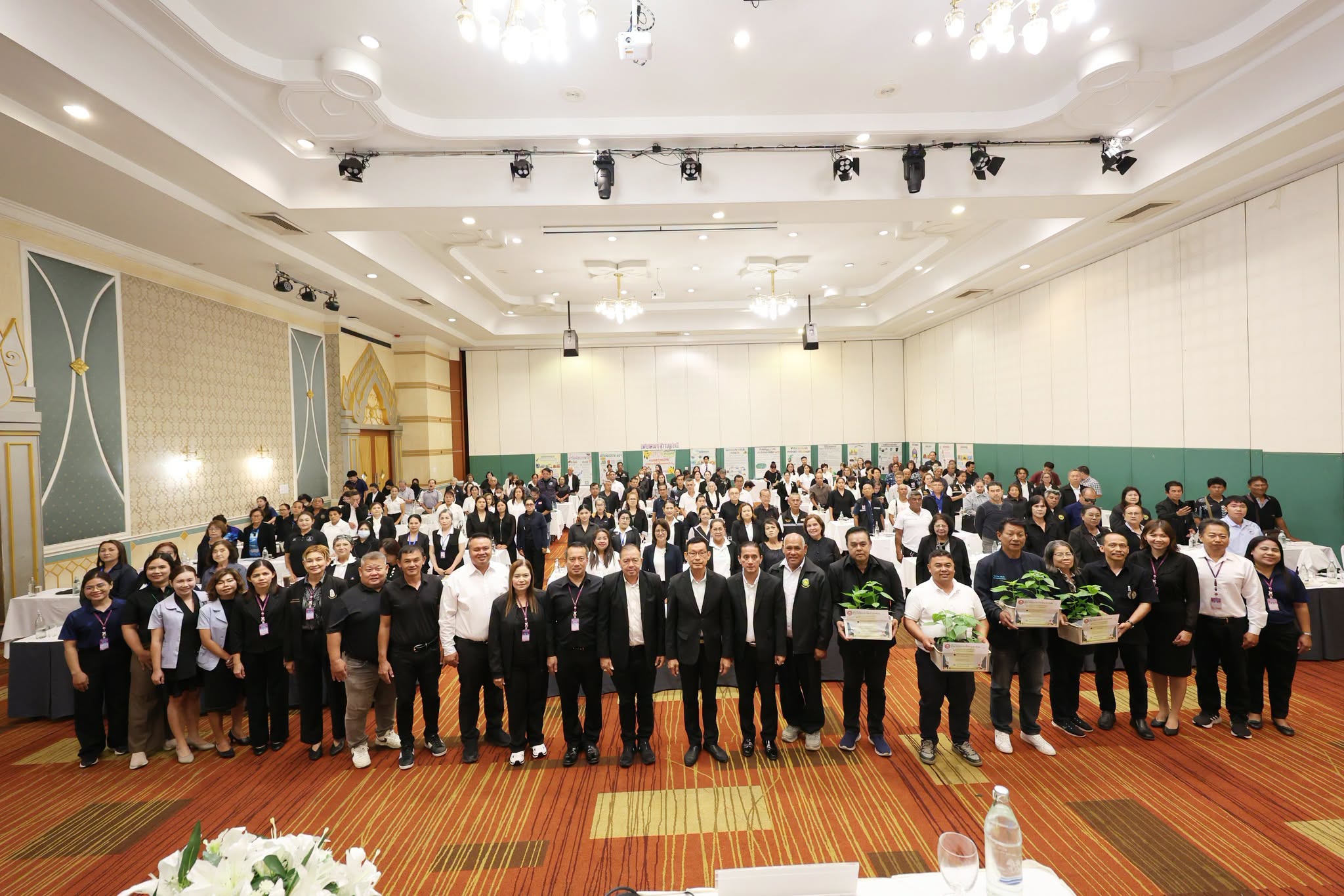 พิธีเปิดการอบรมแกนนำชุมชนด้านการเฝ้าระวังมลพิษทางน้ำ อากาศ เ ... รูปภาพ 1