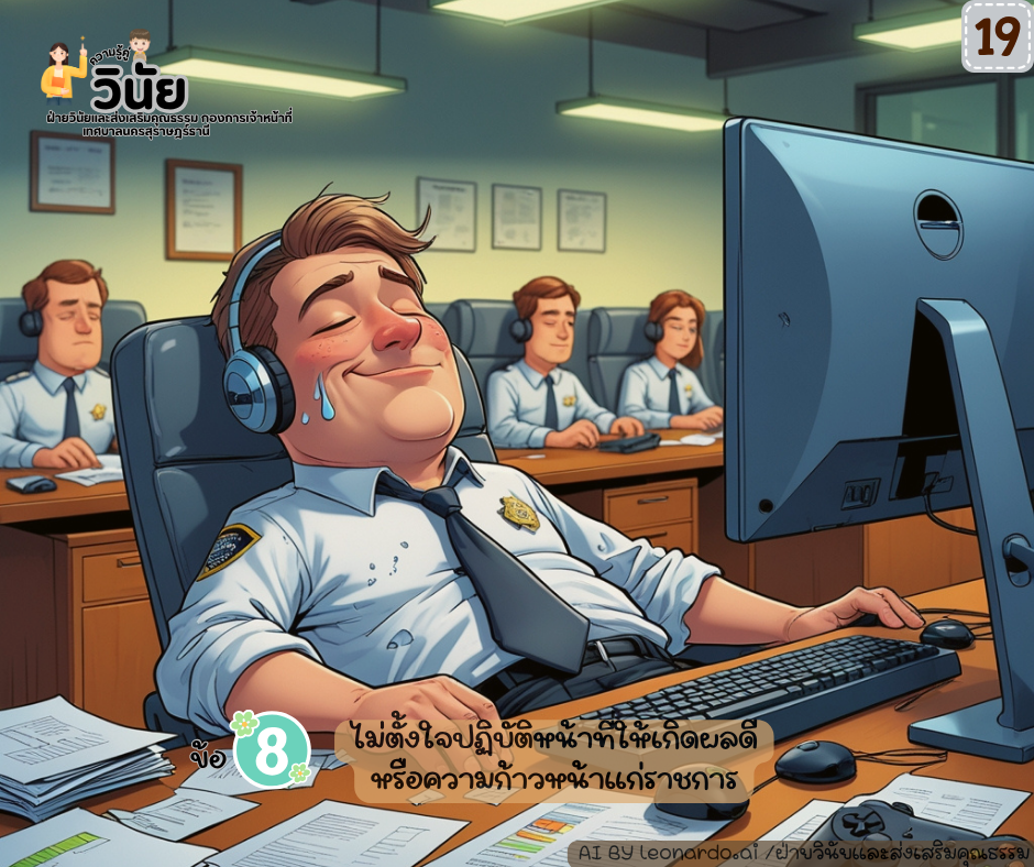 วินัยพนักงานส่วนท้องถิ่น 19 ข้อ พร้อมกรณีตัวอย่าง Image 20