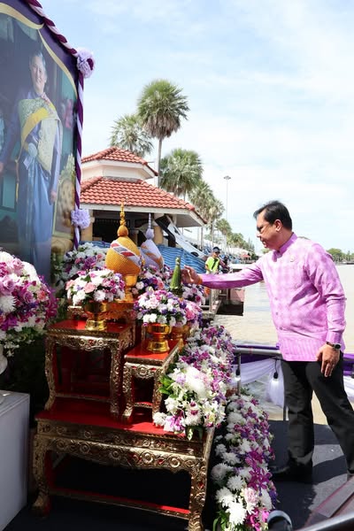 พิธีเปิดแข่งขันเรือยาว ชิงจ้าวสายน้ำตาปี งานประเพณีชักพระฯ ส ... รูปภาพ 1