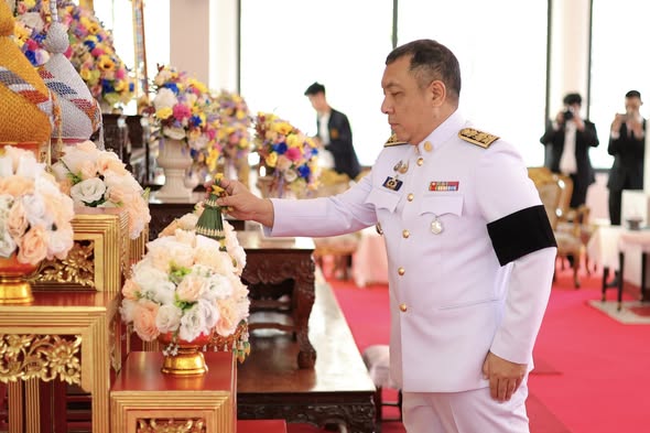 พิธีเจริญพระพุทธมนต์ เฉลิมพระเกียรติสมเด็จพระเจ้าลูกเธอ เจ้า ... Image 1