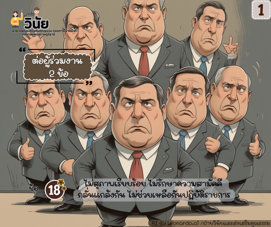 วินัยพนักงานส่วนท้องถิ่น 19 ข้อ พร้อมกรณีตัวอย่าง Image 2