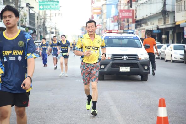 นายกแป๊ะ ร่วมกิจกรรมเดิน - วิ่งการกุศล ครั้งที่ 2 "SRP RUN F ... Image 1