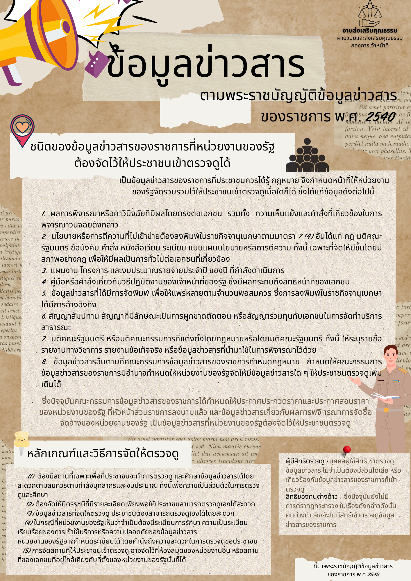 การเผยแพร่ประชาสัมพันธ์ความรู้ด้านกฎหมาย เกี่ยวกับสาระสำคัญข ... Image 4