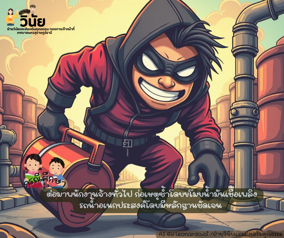 กรณีศึกษา พนักงานจ้างทั่วไป ตรวจพบสารเสพติดเป็นสีม่วงและขโมย ... Image 2