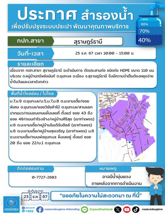 ในวันพุธที่ 25 ธันวาคม 2567 ตั้งแต่เวลา 10.00 น. ถึง 15.00 น ... รูปภาพ 1