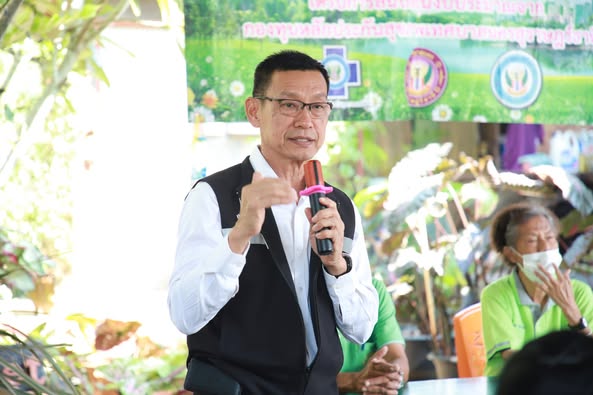 กิจกรรมส่งเสริมสุขภาพของชมรมผู้สูงอายุบ้านในลึก ณ ที่ทำการชุ ... Image 1