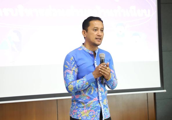 เทศบาลนครสุราษฎร์ธานี ต้อนรับคณะศึกษาดูงานจากองค์การบริหารส่ ... รูปภาพ 1