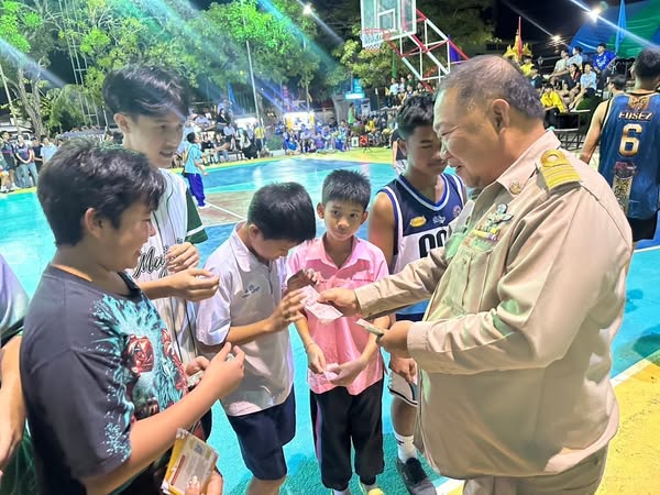 ภาพบรรยากาศการแข่งขัน กีฬาบาสเกตบอล วันที่ 21 กรกฎาคม 2568 ณ ... Image 1