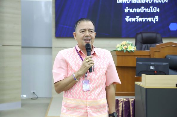 เทศบาลนครสุราษฎร์ธานีต้อนรับคณะศึกษาดูงานจากเทศบาลเมืองบ้านโ ... รูปภาพ 1