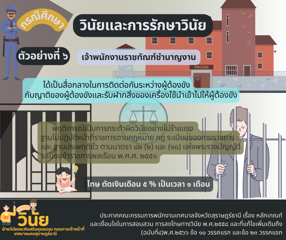 กรณีศึกษา วินัยและการรักษาวินัย ฐานไม่ปฏิบัติหน้าที่ราชการตา ... Image 6