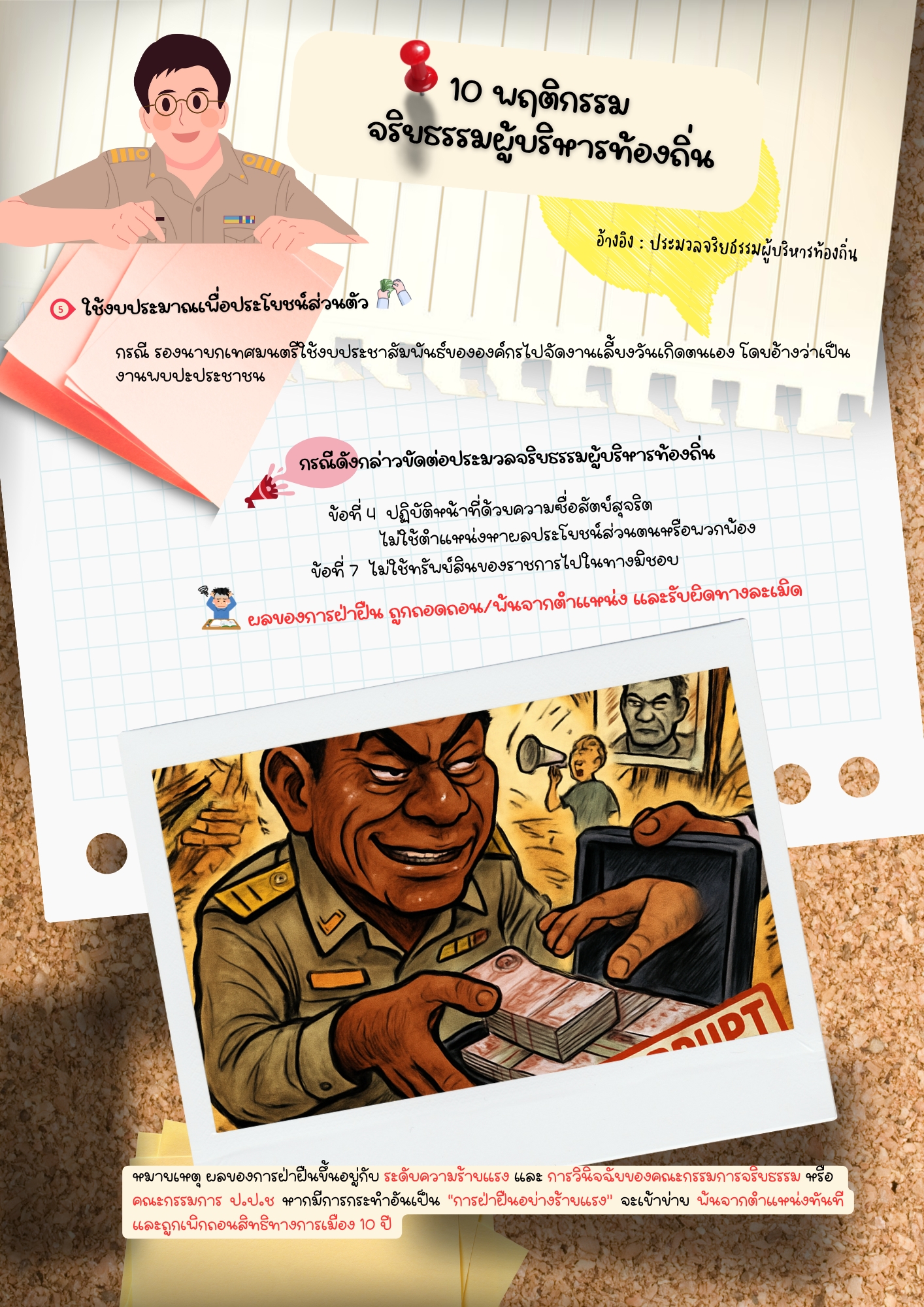 การเผยแพร่ประชาสัมพันธ์ความรู้ด้านกฎหมายให้บุคลากรของเทศบาลน ... Image 5