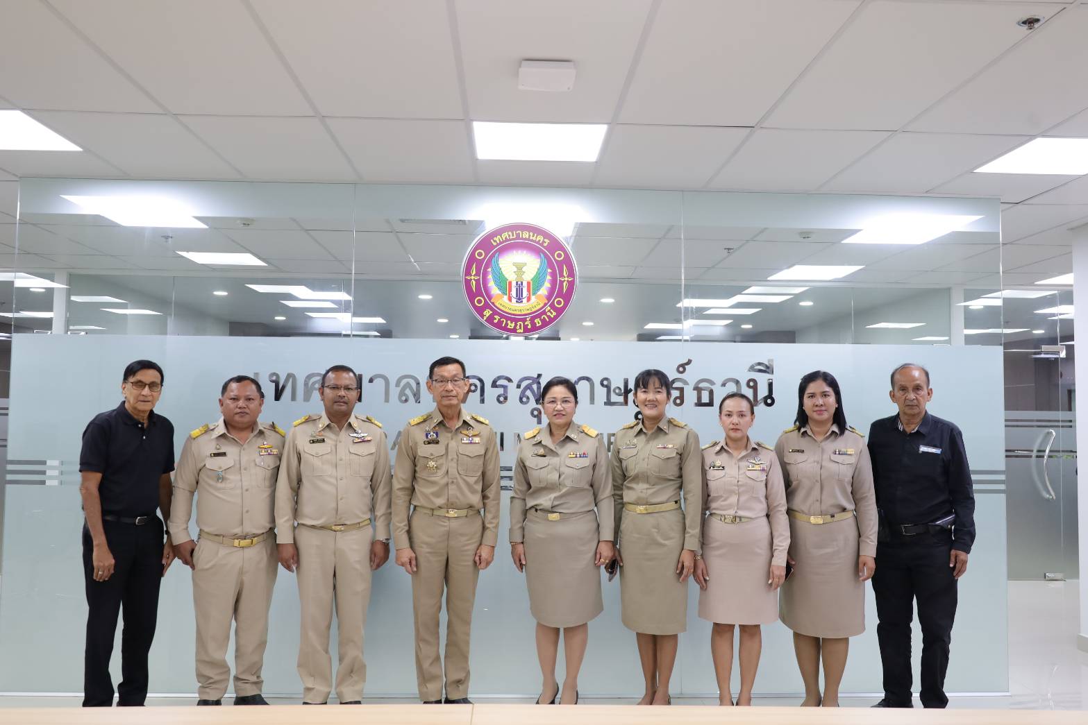 วันนี้ (5 ม.ค. 69) ณ บริเวณชั้น 2 สำนักงานเทศบาลนครสุราษฎร์ธ ... Image 1