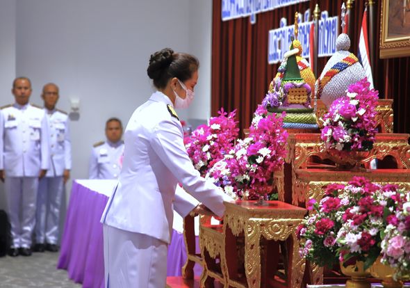 ร่วมวางพานพุ่มถวายราชสักการะ สมเด็จพระกนิษฐาธิราชเจ้าฯ Image 1