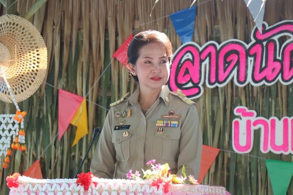 กิจกรรมตลาดนัดพอเพียงบ้านแตงอ่อน ประจำปี 2566 Image 1