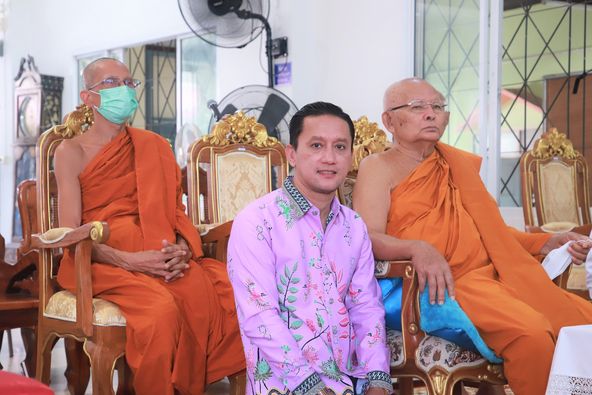 งานน้อมรำลึก 110 ปี ชาตกาล พระสุธรรมาธิบดี (หลวงปู่แสง) ชุติ ... Image 1