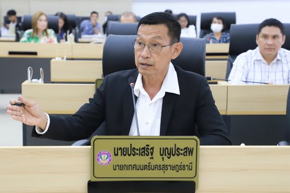 ประชุมเตรียมการจัดงานประเพณีชักพระ – ทอดผ้าป่า และแข่งเรือยา ... Image 1