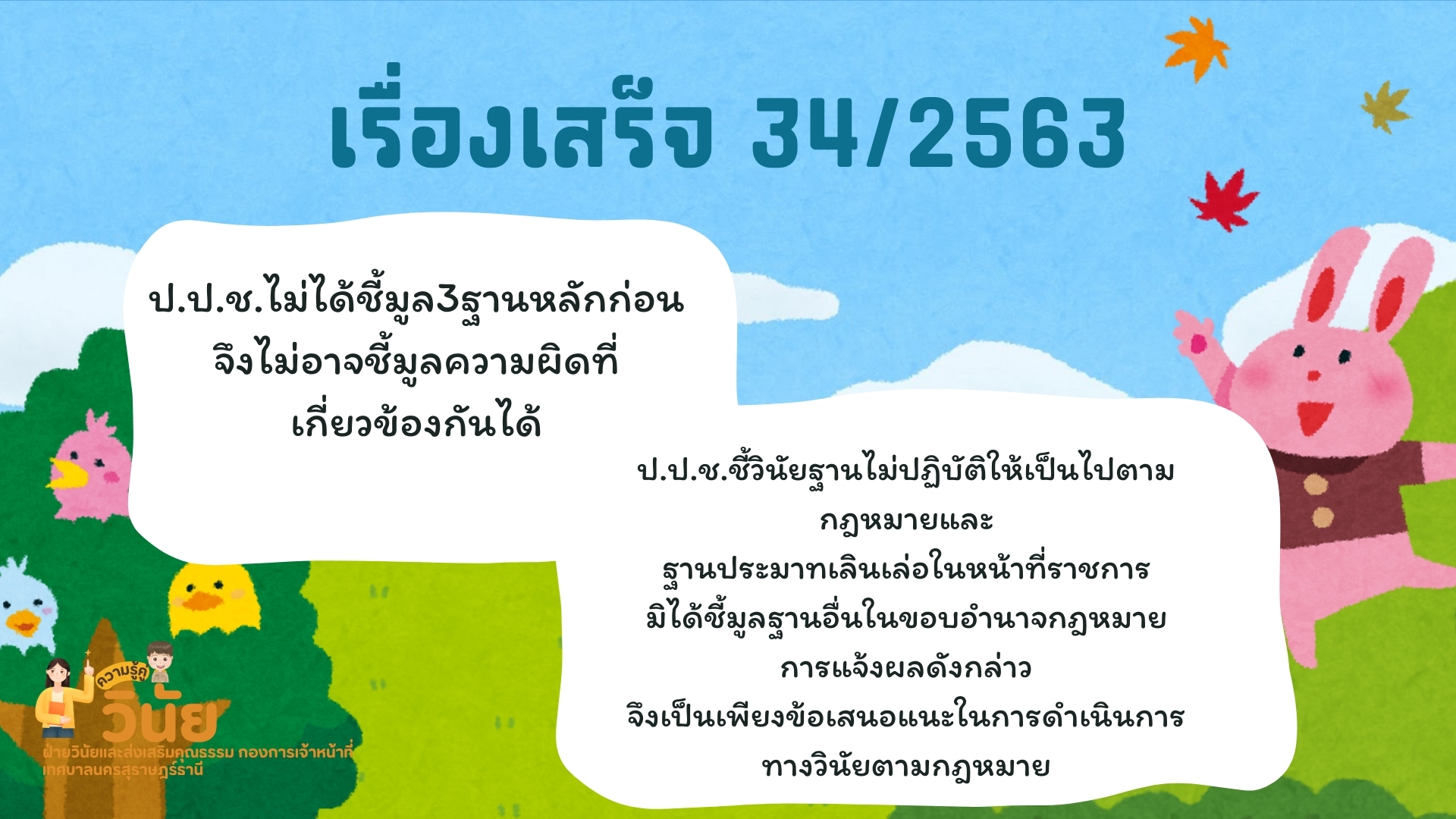 ความรู้คู่วินัย เรื่อง แนวทางปฏิบัติกรณีป.ป.ช.ชี้มูลความผิดว ... Image 6